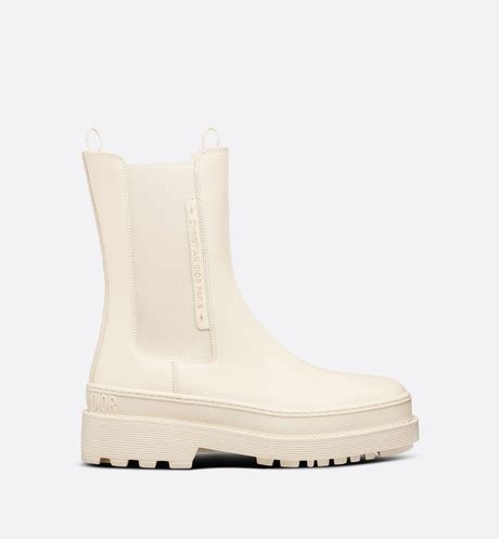 dior 712|Dior Trial Ankle Boot White Calfskin .